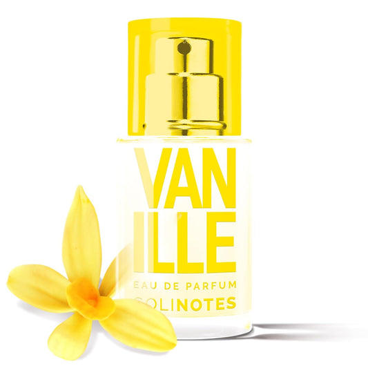 SOLINOTES Vanilla Perfume for Women - Delicate Floral Eau De Parfum | Vegan & Made in France - 0.5 fl. oz