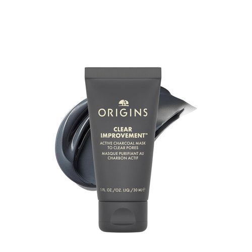 Origins Clear Improvement Active Charcoal Mask - Purifies Pores & Reduces Oil | With Bamboo Charcoal