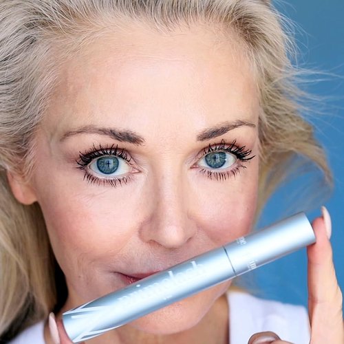 Prime Prometics PrimeLash Mascara for Older Women - Volumizing & Lengthening, Hypoallergenic, Brown