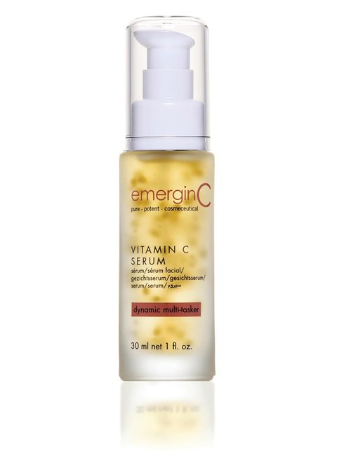 EmerginC 20% Vitamin C Facial Serum - Extra Strength Anti-Aging Formula with Micro-Encapsulated Spheres (1 Ounce)
