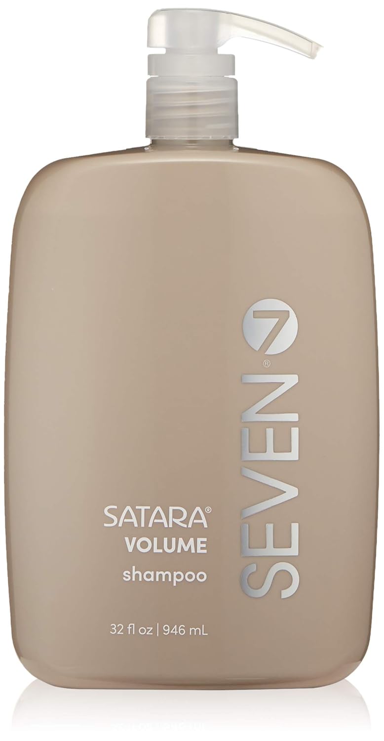 SEVEN Haircare Satara Volume Shampoo - Sulfate-Free & Paraben-Free | Pro Vitamin B5 & Argan Oil, 32oz