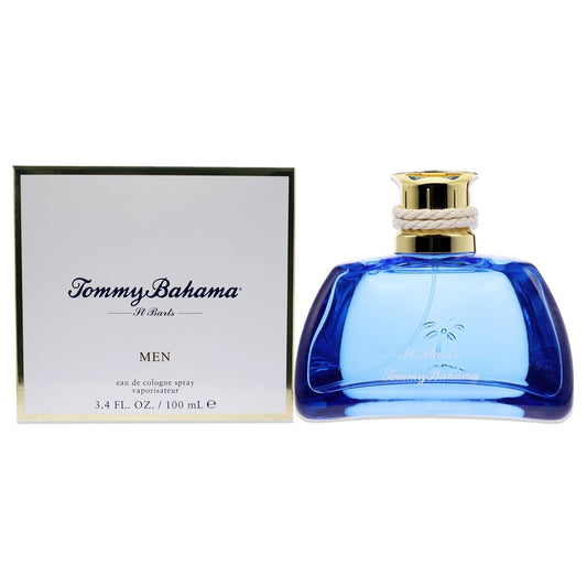 Tommy Bahama St. Barts Men Eau De Cologne - Refreshing Island-Inspired Scent with Lime, Guava & Vanilla