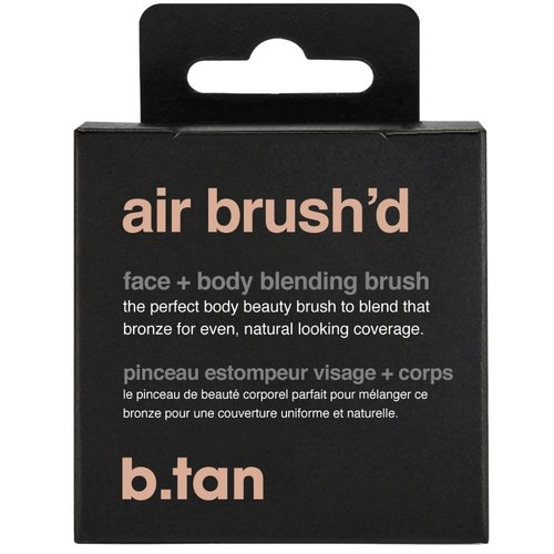 b.tan Self Tanning Kabuki Applicator Brush - Flawless Air Brush'd Blend for Makeup & Creams