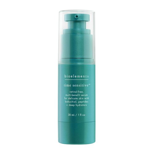 Bioelements Time Sensitive Serum - Retinol-Free, Multi-Benefit Formula - 1 fl oz - Vegan & Gluten-Free for Sensitive Skin