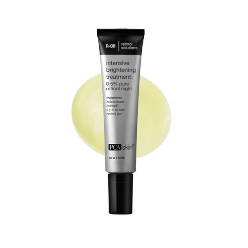 PCA SKIN Intensive Brightening Treatment | 0.5% Pure Vitamin A Retinol Serum for Dark Spots (1 oz)