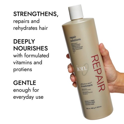 Ion Effective Care Treatment - Nourishing Hair Repair Formula | 33.8 oz