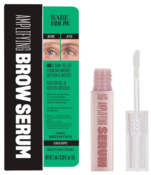 Babe Original Eyebrow Serum - Thicker Brows with Castor Oil, Biotin & Repairing Amino Acids