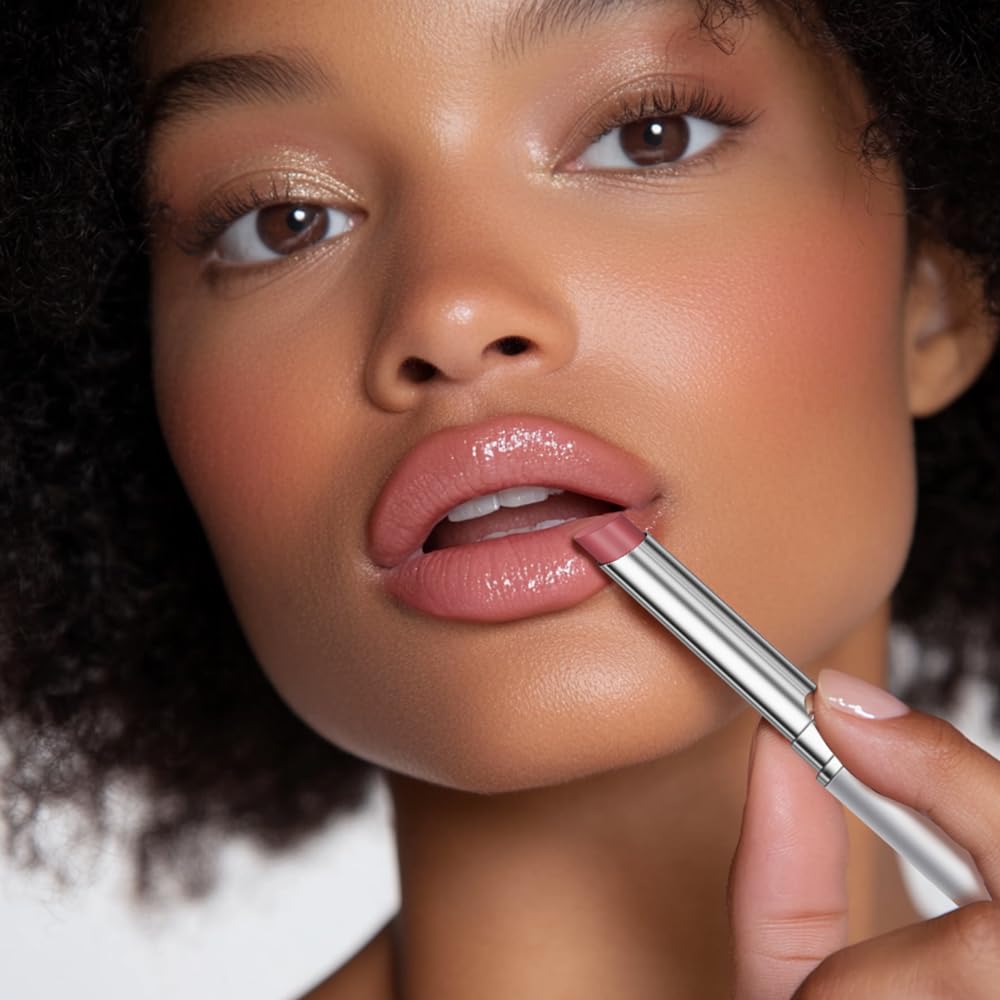 Skiennix Honey Lipstick - Tinted Hydrating Lip Balm for All Skin Tones | Moisturizing Black Cherry Tint (2PCS)