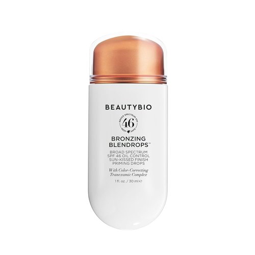 BeautyBio BLENDROPS - Broad Spectrum SPF 46 Oil-Control Priming Drops With Color-Correcting Complex