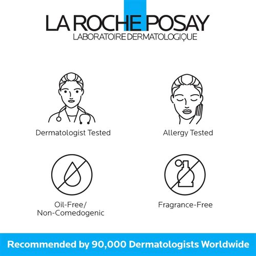 La Roche-Posay Toleriane Sensitive Fluide - Lightweight Oil-Free Face Moisturizer for Sensitive Skin
