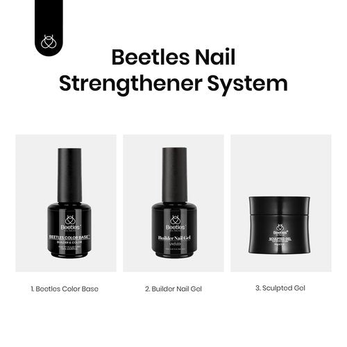 Beetles Color Base Gel Nail Polish, 1pcs 15ml Rubber Base Builder Neutral Nude Gel Base Coat Warm Jade Nail Polish, Base Coat Nail Strengthener Soak Off UV LED light Needed