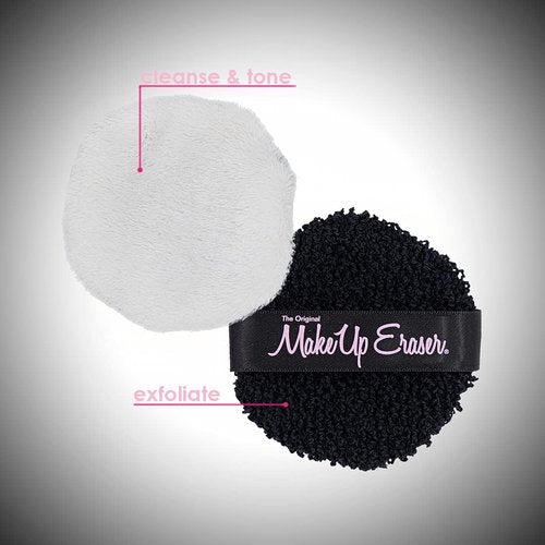 MakeUp Eraser | Reusable Puff Set - 5 Machine Washable Rounds with Laundry Bag Included