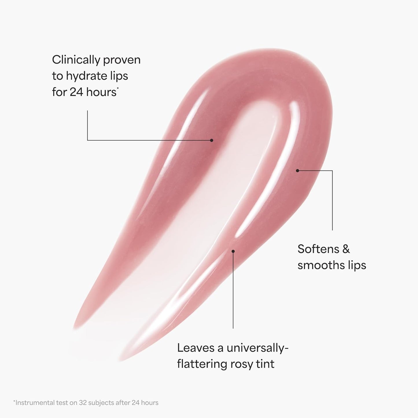 TULA Skin Care Glaze Plumping Lip Treatment - Hydrating Lip Balm with Hyaluronic Acid & Peptides, 0.28 oz.