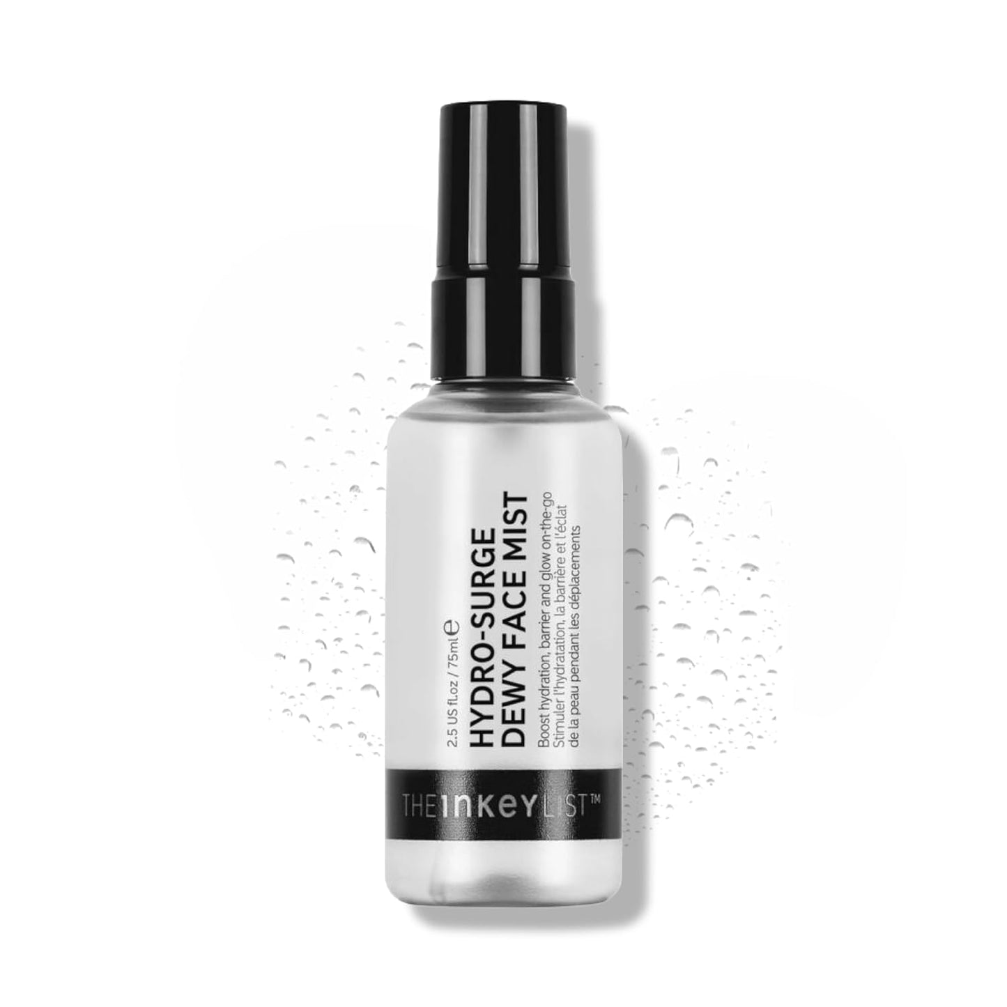 The INKEY List Hydro-Surge Dewy Face Mist - Hydration Boosting Spray, Fragrance-Free & Vegan, 2.6 fl oz