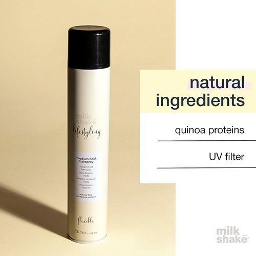 Milk_Shake Lifestyling Hairspray - Flexible Hold & Shine | Perfect for All Hair Types