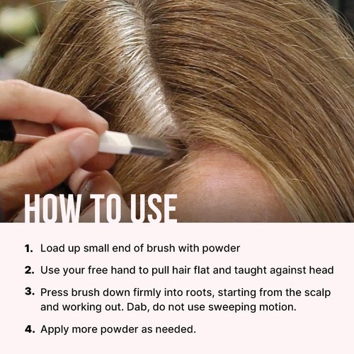 COLOR WOW Root Cover Up - Instant Grey Coverage & Highlight Touch-Up | Water & Sweat Resistant Formula