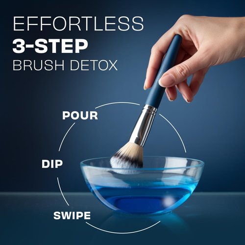 Original Makeup Brush Cleaner - Quick-Drying, Rinse-Free Formula for Professional Use | 16 oz