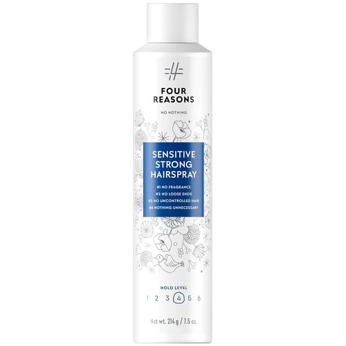 No Nothing Strong Hairspray - Fragrance-Free, Hypoallergenic Hair Spray for Sensitive Scalp | 7.5 oz