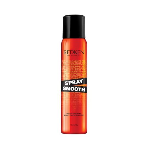 Redken Spray Smooth Anti-Frizz Hair Spray | Frizz Control & Heat Protection, Paraben-Free