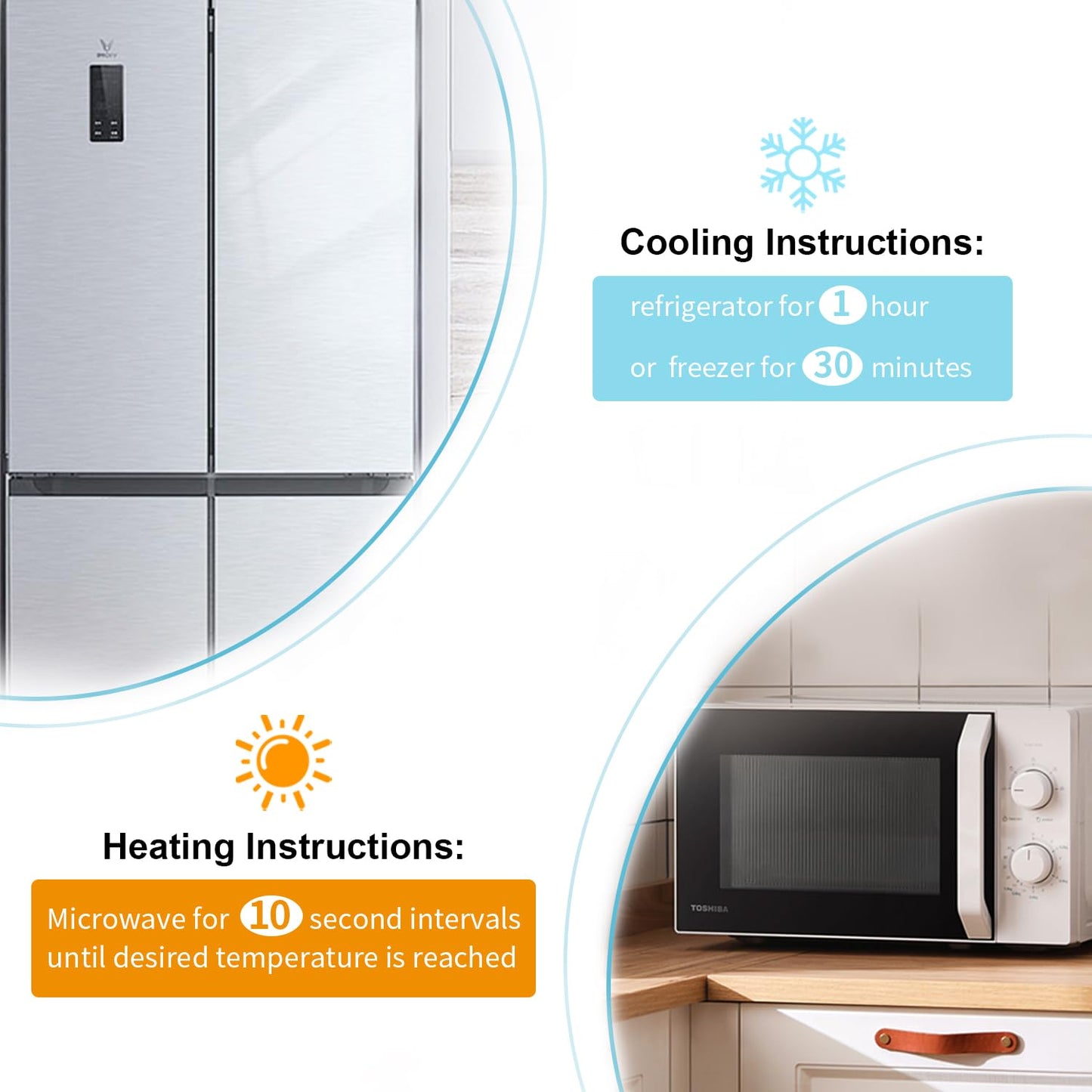 Cooling Eye Mask and Ice Face Mask Set for Reducing Puffiness, Bags Under The Eyes, Sinus, Redness, Pain Relief, Dark Circles, Migraine, and Hot Cold Use Reusable with Super Soft Lining (Blue Set)