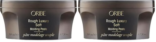 Oribe Rough Luxury Soft Molding Paste - Flexible Hold & Texture | 1.7 Fl Oz (Pack of 2)