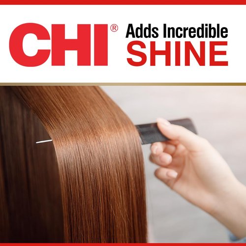 CHI Shine Infusion Hair Spray - Weightless Shine & Frizz Control | Sulfate-Free, 5.3 Oz