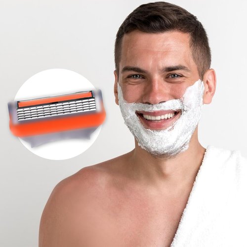 Gillette Fusion 5 Razor Blades - 24 Premium 5-Layer Stainless Steel Refills for Smooth Shaving