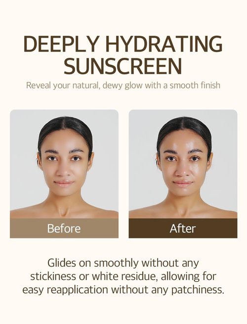 Mixsoon Bean Sunscreen - Lightweight SPF 50 Korean Sunscreen for Face | No White Cast, Non-Sticky, 50ml