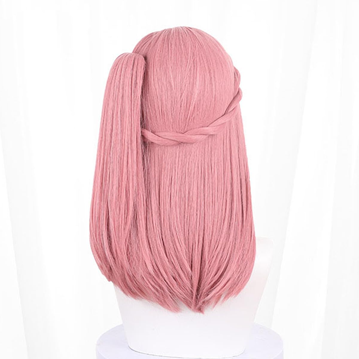 XiongXiongLe Honkai Star Rail Asta Cosplay Wig Women's Costume Long Wave Fluffy Pink Heat Synthetic Hair Wigs for Girls Cos Party Halloween Christmas Comic Con(Asta)