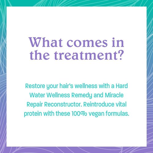 Malibu C Mini Rehab Hard Water Wellness | 2 Nourishing Remedy Packets for Hair Detox