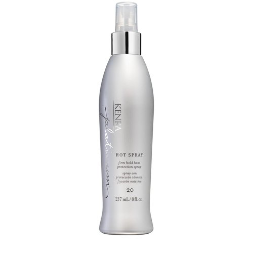 Kenra Platinum Hot Spray 20 - Heat Protection Styler for All Hair Types | Long-Lasting Hold & Vibrant Shine