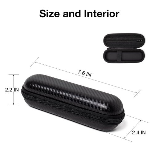 Nincha Compact Travel Trimmer Case - Hard Carrying Case for Philips Hybrid Groomers | Black