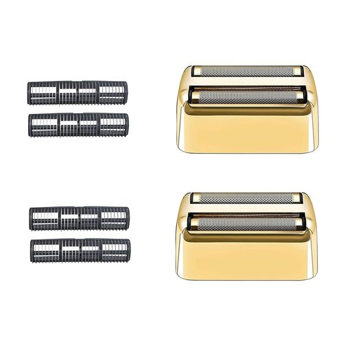 BaBylissPRO Shaver Replacement Foil & Cutters - Compatible with FXFS2 & Double Foil (Gold 2)