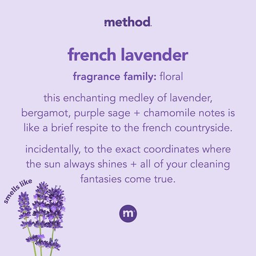 Method Gel Hand Wash - French Lavender Scent | 12 Fl Oz (Pack of 3)