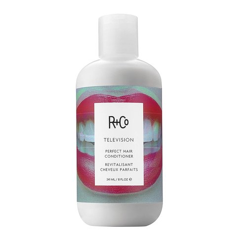 R+Co TELEVISION Perfect Hair Conditioner – Hydrating & Smoothing Hair Conditioner, Adds Shine & Softness, All Hair Types