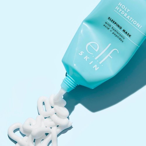 e.l.f. SKIN Holy Hydration! Sleeping Mask - Moisturizing & Plumping Dual-Use Face Mask 2.7 oz