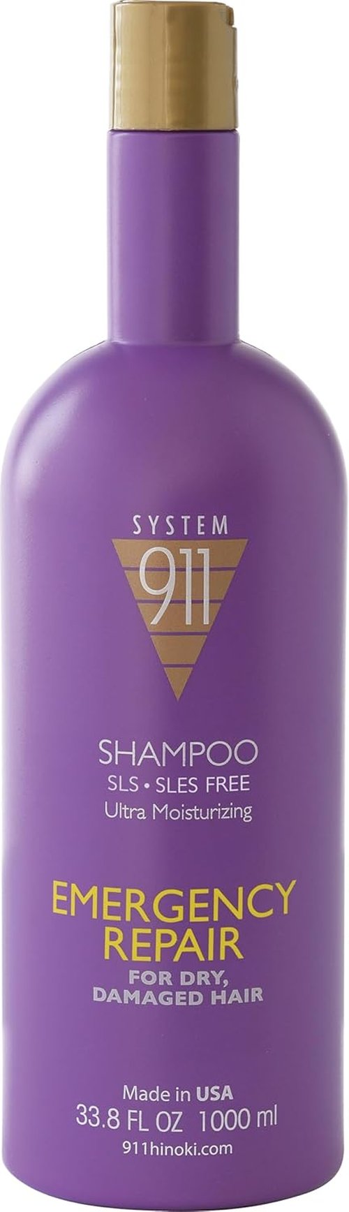 Hayashi System 911 Shampoo - Nourishing Formula for Healthy Hair | 33.8 Oz (1000 ml)