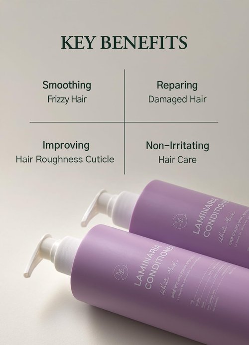 Laferme Laminaria Conditioner - Hydrating & Smoothing Formula for Damaged Hair | 16.9 Fl Oz, Pear & Freesia