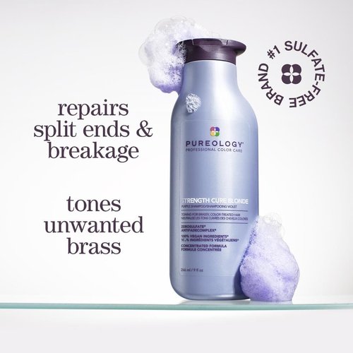 Pureology Strength Cure Blonde Shampoo & Conditioner Set - Nourishing Care for Blonde Hair