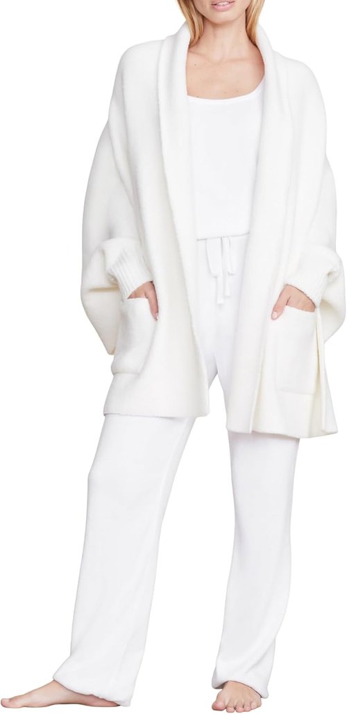 Barefoot Dreams® CozyChic® Blanket Wrap - Luxuriously Soft & Warm | Perfect for Cozy Evenings