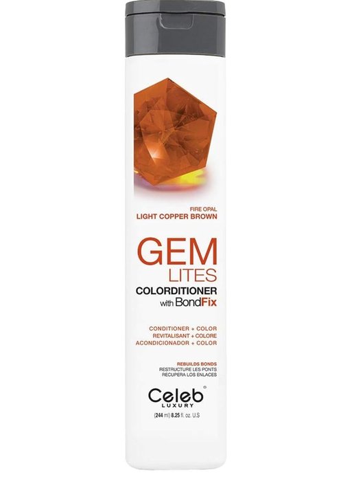 Celeb Luxury Gem Lites Conditioner - Vibrant Color Protection for All Hair Types | 8 Fl Oz