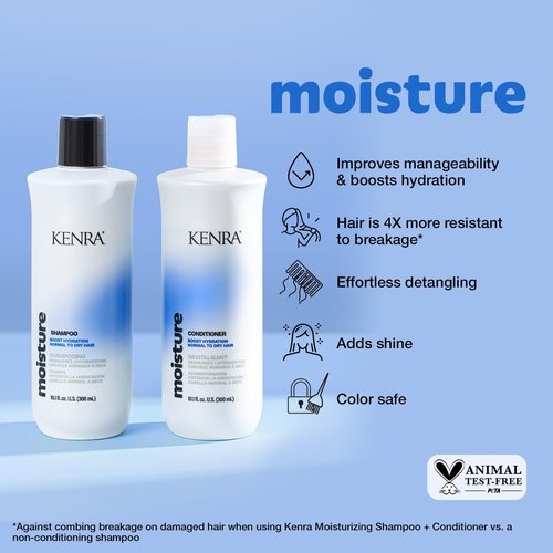 Moisture Conditioner - Boost Hydration & Shine | Nourish Dry Hair | Color Safe Formula