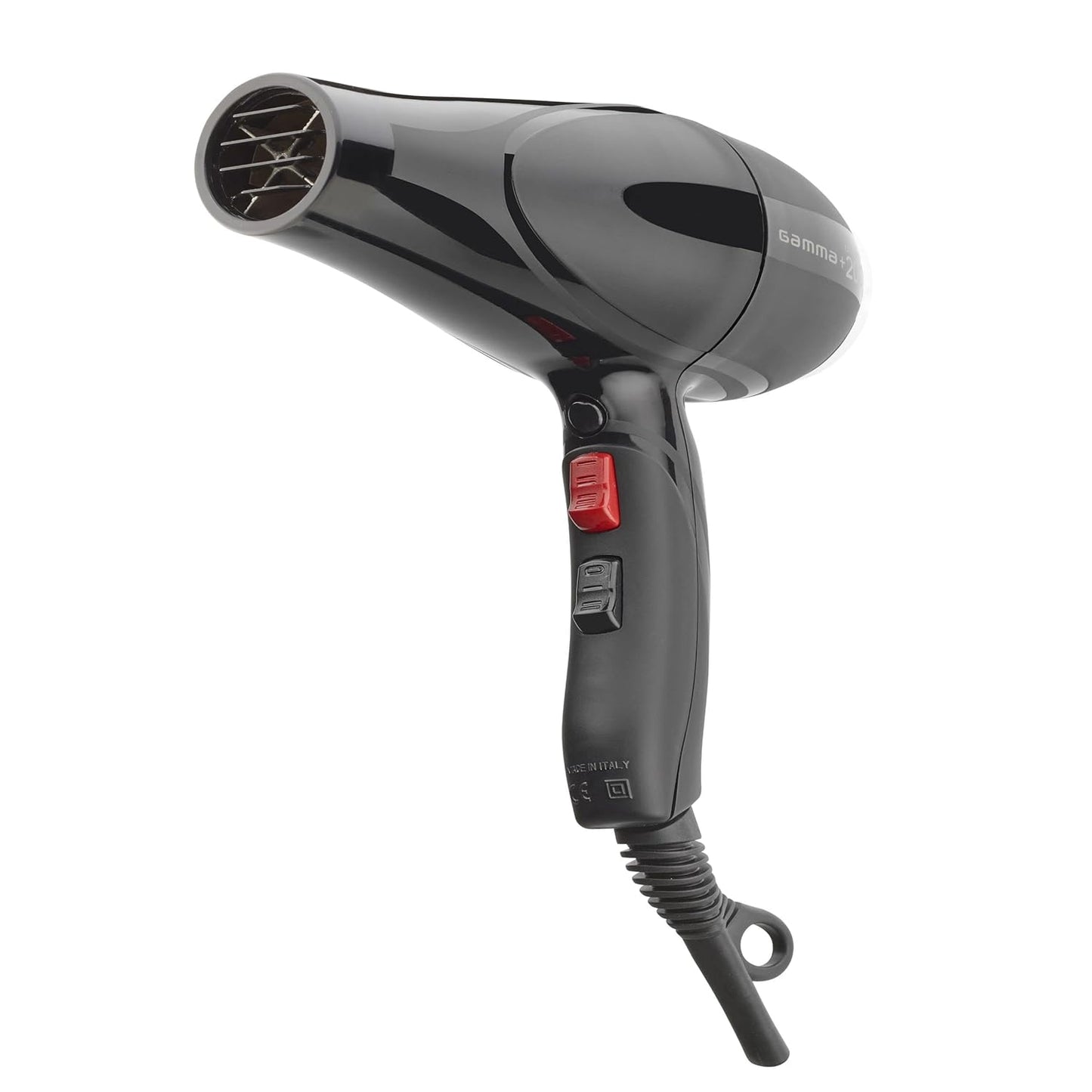 Gamma+ Absolute 2000 Professional Tourmaline Ionic Hair Dryer - Unisex with 2 Concentrator Nozzles