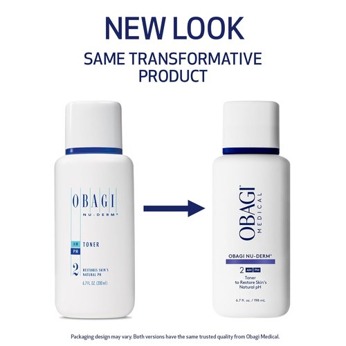 Obagi Nu-Derm Face Toner - Refreshing Skin Hydration & pH Balance | 6.7 Fl Oz