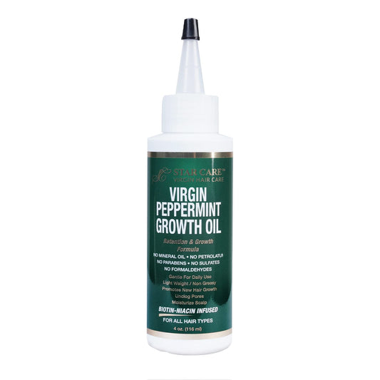 Star Care Virgin Growth Oil Retention & Growth Formula (Peppermint)