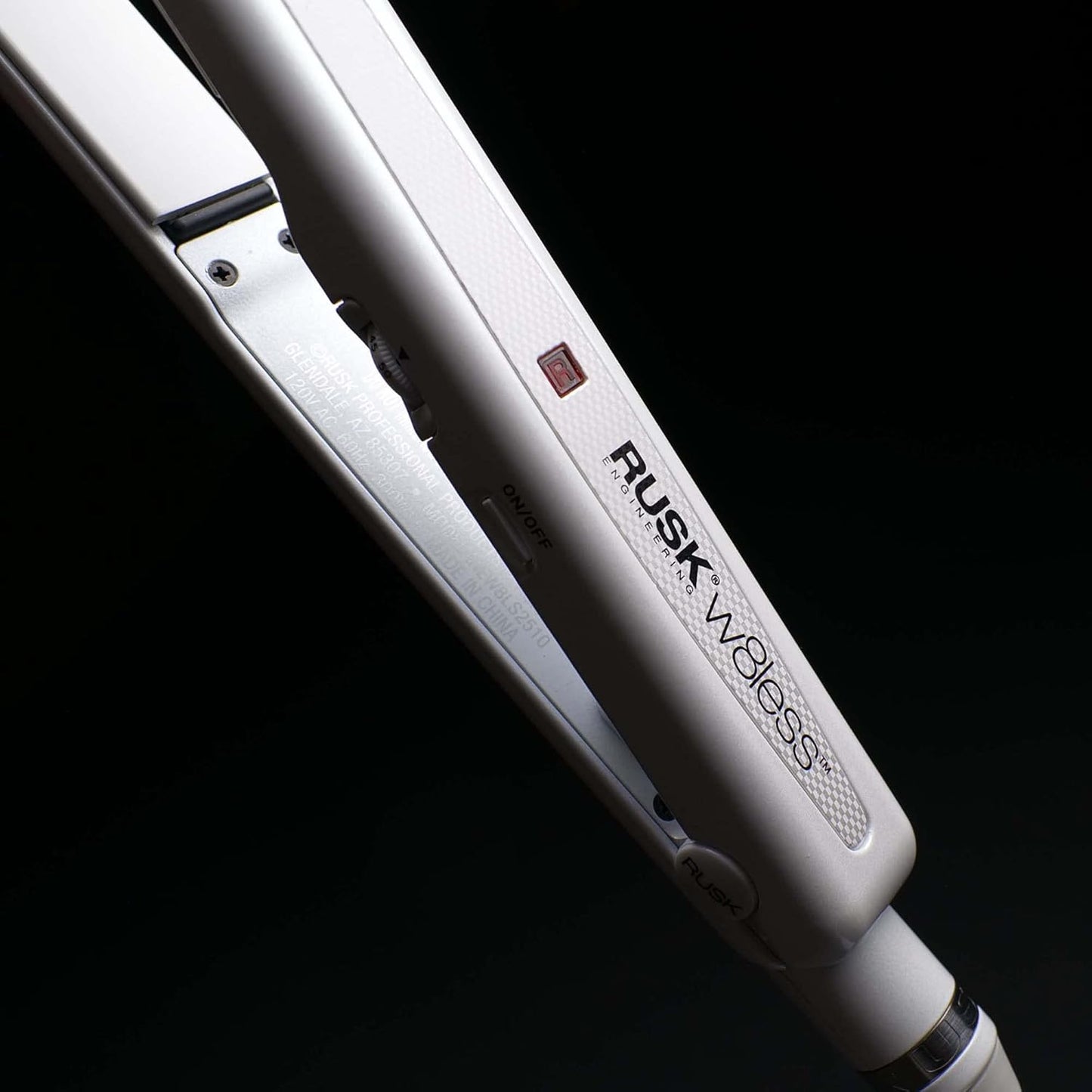 Skiennix Ceramic & Tourmaline W8less Str8 Straightening Iron - 1 Inch for Sleek, Smooth Hair