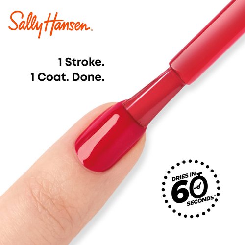 Sally Hansen Insta-Dri Nail Polish | Quick Dry, Long Lasting, Streak-Free Shine | Semi-Opaque, Glossy | 239 In a Blush | Pale Pink Nude Nail Color