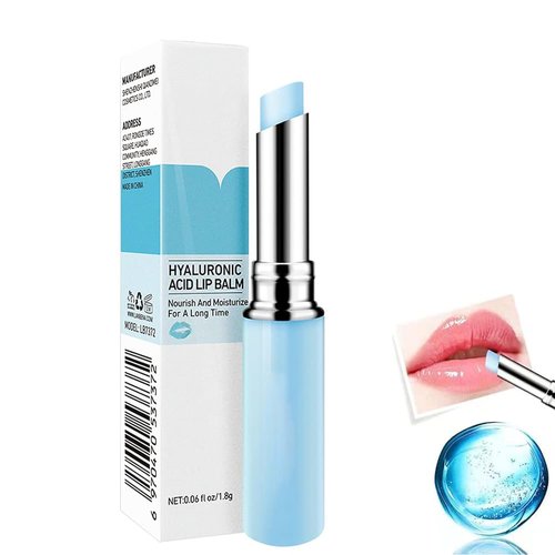 Hyaluronic Acid Lip Balm - Long-Lasting Moisturizing Formula for Daily Lip Care | New Packaging