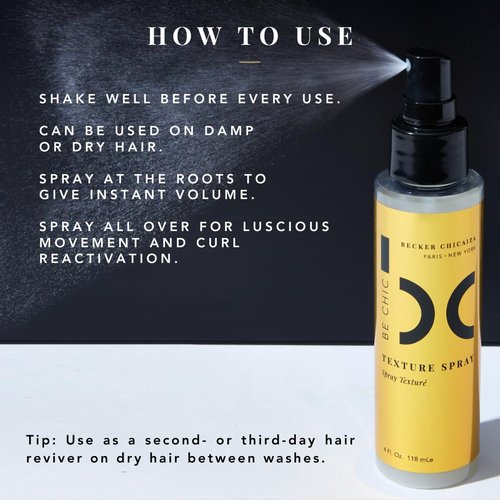 Becker Chicaiza Texture Spray - Buildable Volume & Flexible Hold for All Hair Types