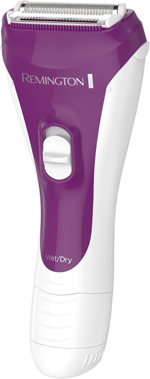 Remington Smooth & Silky Electric Shaver - 3-Blade Battery Operated Foil & Bikini Trimmer | Wet/Dry Use